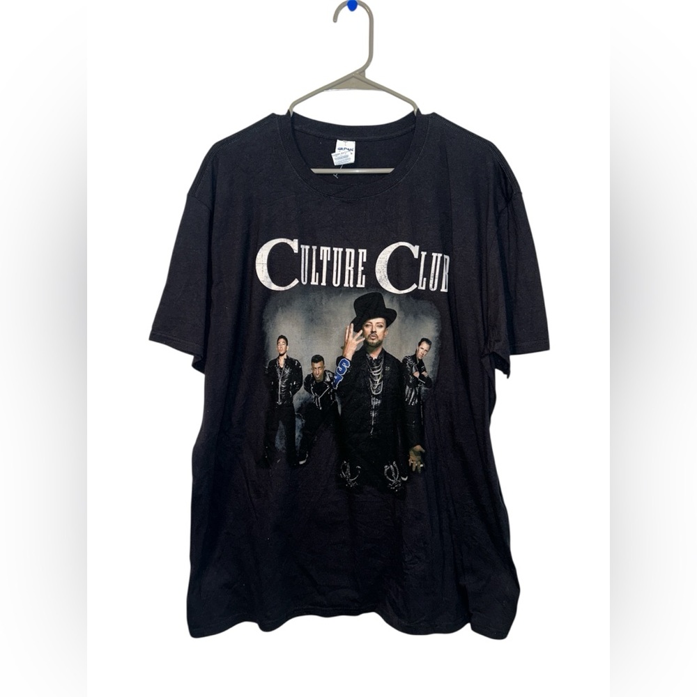 Culture Club 2016 World Tour Graphic T-Shirt Size XL Boy George
